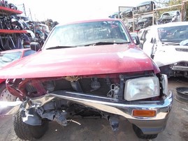 1996 Toyota T100 Burgundy Extended Cab 3.4L AT 4WD #Z24617